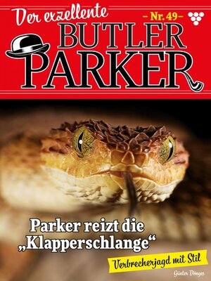 cover image of Der exzellente Butler Parker 49 – Kriminalroman